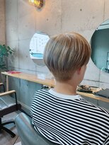 タック(Tak.)&nbsp;20代30代40代50代/ショートカット/ダブルカラー/ベージュカラー