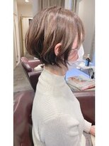 カナロアバイボニークチュール(KANALOAbyBONNY COUTURE)&nbsp;大人女子艶感ショートボブパーマ レイヤーショート40代50代60代