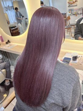 テトラ バイ ネオリーブ 横浜西口店(tetra by neolive) 冬にぴったりくすみラベンダーカラー**【横浜】