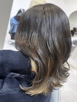 ベル サウス(BHEL south) 津市ロングレイヤーカットハッシュカット透明感カラー重めロング