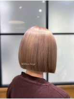 ベール(BALE)&nbsp;ミルクティーベージュ×タッセルボブ