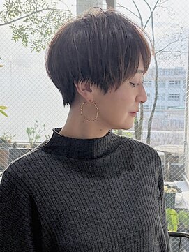 ヘア アンド スパ エジェリ プリム(hair&spa egerie prime) 大人デザインマッシュショート