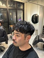 アシャ(A.s.h.a)&nbsp;メンズ特殊パーマ  ルーズショート