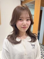 ビーハイブアヴェダ PARCO2店(BEHIVE AVEDA) 透け感前髪 ふんわりミディアム