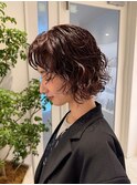 【恵比寿 LIBRE】大人パーマショート
