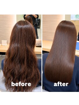 アース 渋谷店(HAIR&MAKE EARTH) 美髪ストレート
