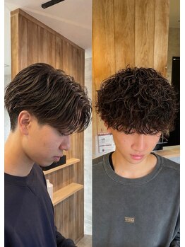 フィル(fil.)の写真/メンズ顧客様多数！頭の形や髪の生え方へのアプローチはもちろんお客様の髪のお悩みを解消します！[鈴鹿]