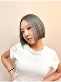 ダブルカラー　グレージュ