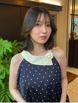 ナナナ パレナ 宝塚店(nanana parena) 透明感くびれミディアム・顔まわりレイヤー新ミネラル美髪