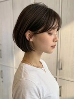 ハイレート 坂戸店(Hairate) 大人可愛いショートボブ20代30代40代◎前髪あり丸みミニボブ坂戸