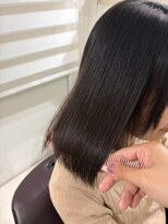 ナジュ 金山(NUJAR)&nbsp;カット+髪質改善ストレート+アメイジアカラー