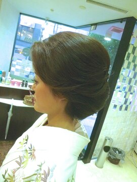 ヘアセットサロンエッジ(Edge) 和装アップ