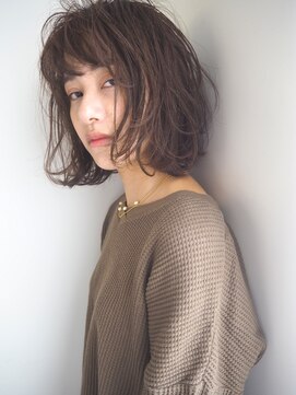 プレディカ(pledica) 【pledica】hirosato ゆるミディボブ★ダークモカ