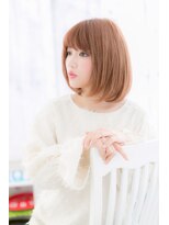 ヘアアンドビューティー ミック(Hair & Beauty miq)&nbsp;甘めカラー♪ピュアツヤ♪ボブa