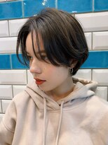 シー バイ ロンド 新宿(Sea by Lond)&nbsp;ハンサムショート×グレージュ　新宿