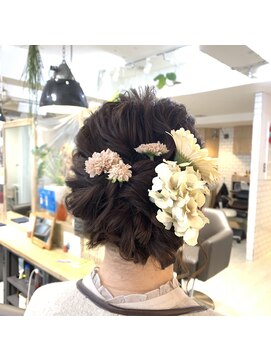 ヴィヴァン(Vivant) 【Vivant】2022成人式　着物ヘアセット・振袖《円城寺》