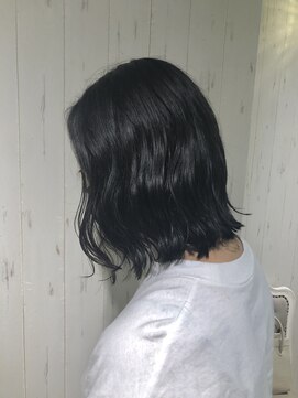 ラ ブランシュ 大宮(La Blanche) マロンベージュかきあげAラインボブ韓国小顔ショートグレージュ