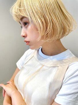 レトン 銀座(leton) 美髪/ホワイトグレージュ/大人かわいい/こなれミディ[銀座]