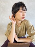 マッシュショート×大人かわいい【ブルーアッシュグレー】03