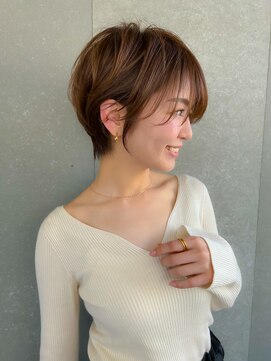 ロンド パルティール 大宮(Lond partir) グランマッシュ/細めハイライト/ショート/白髪ぼかし/前髪/大宮