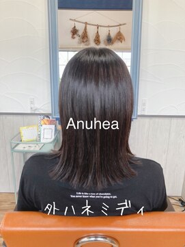 アヌヘア(Anuhea) ぱっつんボブ☆外はねミディ