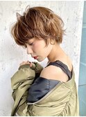 大人ショート#大人ガーリーチョコレートモードプリカール