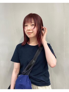 ナループロア ハチ(Nalu pu loa hachi) ボブパーマ/黒髪パーマ/切りっぱなしボブ/ショートボブ