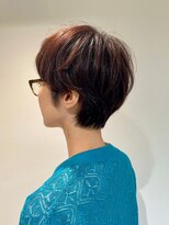 ソイクフ 四条大宮店(SOY-KUFU) 20代30代40代イメチェン似合わせカットレッドブラウンショート