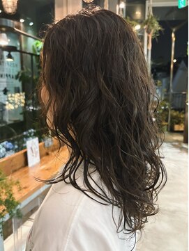 ドゥーア 代官山(Door) #カール#セミディ#ミディアムパーマ#パーマ