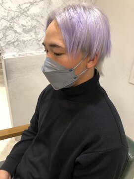 ウォルト(walt) 【walt】山田 恭輔 メンズカット ラベンダーホワイト