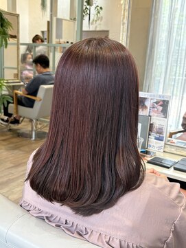 エルフルール(elfroole) **深み艶　ピンクブラウンカラー**