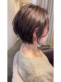 大人可愛いショートボブ・ショートカット・神戸美容室・神戸ボブ