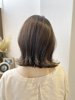 ロンドアベニール 北千住(Lond avenir) 小顔レイヤーカット　ボブルフ　髪質改善　ブリーチなし　前髪