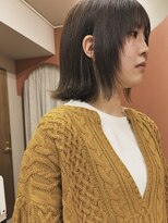 ウェルク(welc) イメチェンスタイルハッシュカットレイヤーカットレッドブラウン