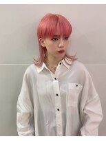 キジ(KIJI)&nbsp;★マッシュウルフ×ホワイトピンク★