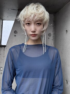 ミンクス 銀座店(MINX) MINX宇都愛梨 ハイトーン 女性らしいショート