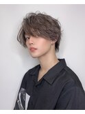 ニュアンスパーマ ラウンドマッシュ