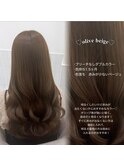 ＊ブリーチなしオリーブベージュ＊rina