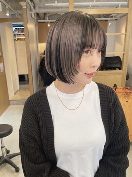 レル(lelu) ボブとデザインカラー