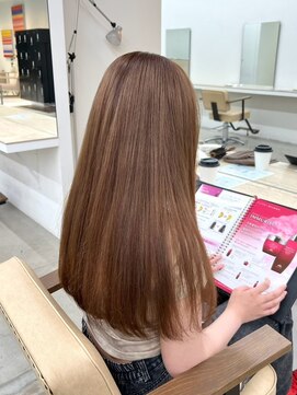 エトレ(etore) 大人ブラウンカラー/ショコラブラウン/艶髪/艶カラー/透明感