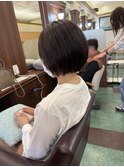 前下がりショートボブ【宮崎市/柳丸町】
