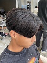 エデアンルクラ 下通(EDEAN Leclat)&nbsp;熊本メンズパーマ センターパート ニュアンスパーマ MEN'S HAIR