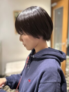 ビーハイブ 一番町店 アヴェダ(BEHIVE) マッシュ・ハンサムショート