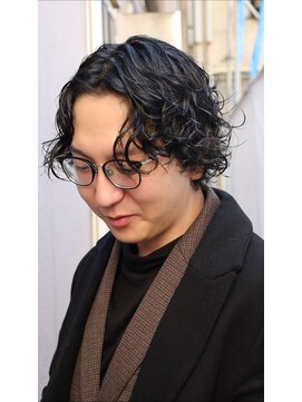 リアライズ(REALIZE) [men's]大人スパイラルパーマ/ツーブロック/シースルーバング/柏