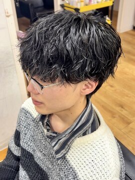 デプト(DEPT.) ツイストスパイラルパーマメンズサロンメンズマッシュカット佐賀