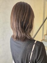 ヴィサージュメゾン(VISAGE maison)&nbsp;ミディアム外ハネくびレイヤー