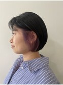 チラ見えインナーカラー