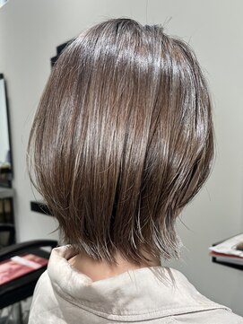 フリック 京都河原町店(FLICK) ★30代40代/小顔ヘア/簡単スタイリング/伸ばしかけレイヤーボブ