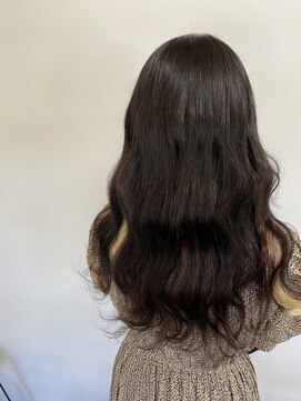 ガルボ ヘアー(garbo hair) 透明感カラー 韓国風カラー 秋カラー