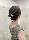 ショートヘアでも出来るアップヘアアレンジ